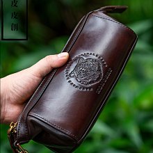 『皮皮創』原創設計手作真皮煙斗支架。純手工製作純牛皮煙斗架真皮煙斗架煙具收納男士個性配件美式復古真皮置物架 歷史價格詳細信息