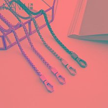 包鏈條 包肩帶 適用于小香穿皮鏈條配件handle包包菱格鏈條包帶斜挎包鏈子肩帶 歷史價格詳細信息