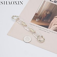 包包肩帶 適用蔻馳水桶包coach麻將包包延長鏈條配件珍珠加長鏈腋下包鏈子 歷史價格詳細信息