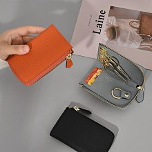 錢包卡包二合一體包女短款小眾復古日韓簡約時尚百搭折疊零錢皮夾~特價 歷史價格詳細信息
