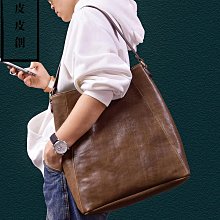 真皮包包 復古包包進口頭層牛皮男士小包手工皮包男真皮男包斜挎包男單肩包 歷史價格詳細信息