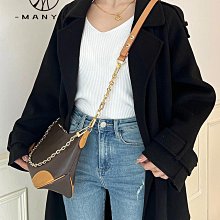 包鏈條 包肩帶 適用于lv包包肩帶斜挎植鞣替換配件改造麻將包五合一腋下包帶背帶 歷史價格詳細信息