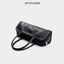 時尚通勤上班牛仔腋下包小眾質感斜背包包女餃子包-李李 韓國女裝 歷史價格詳細信息