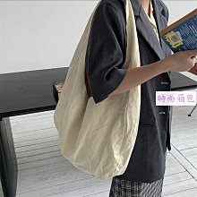 單肩包 側背包 肩背包 帆布包 大容量包包 單肩包女上課大學生帆布包女2024新款美式復古大容量斜挎包托特包-予你優選 歷史價格詳細信息