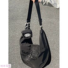 尼龍日係ins單肩餃子包簡約純色百搭斜挎小包包女手機包帆布背包-李李 韓國女裝 歷史價格詳細信息