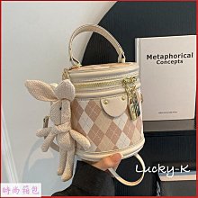 高級感格紋託特包包女2023新款小眾帆布辣妹中古包通勤百搭單肩包 歷史價格詳細信息