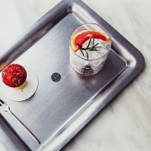 托盤【】日本青芳制作所不銹鋼磨砂復古長方形銀色托盤展示盤 現貨 歷史價格詳細信息