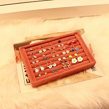 首飾盒簡約耳環手飾品首飾收納盒子女大容量迷你韓國可愛多層學生 歷史價格詳細信息