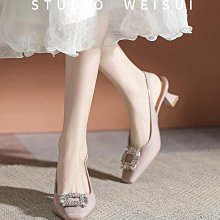 氣質名媛大碼涼靴女百搭簡約黑色一字扣帶斬男絕美高跟靴 歷史價格詳細信息