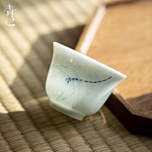 青花釉下彩 村莊景觀手繪小碟4278 歷史價格詳細信息