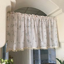 窗簾法式新款高精密面料防勾絲法式臥室客廳婚房藍色窗簾幔頭定製 歷史價格詳細信息