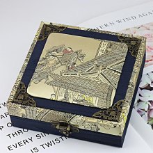 復古禮品盒馬卡龍手提14寸化妝箱伴手禮收納箱卡通迷你行李箱 歷史價格詳細信息