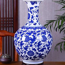 陶瓷青花瓷花瓶青花瓷花瓶擺件家居客廳插花電視櫃裝飾擺設 歷史價格詳細信息