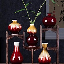 景德鎮陶瓷花瓶創意房間純黃色顏色釉裝飾品客廳擺件辦公室工藝品 歷史價格詳細信息