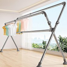 商品更新中，歡迎下標！晾衣架陽台家用落地折疊涼衣桿伸縮掛衣服曬衣架室內外曬被子神器 歷史價格詳細信息
