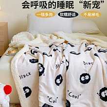 毛毯冬季加厚蓋毯羊羔絨被子冬被珊瑚絨毯子毛絨加絨保暖宿舍單人 歷史價格詳細信息