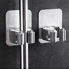 拖把壁掛夾掛鉤衛生間免打孔強力夾神器固定掛架墻上承重收納廚房 歷史價格詳細信息