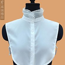 折扣多多！秋冬假領子女百搭假領襯衣領子配毛衣裝飾條紋多功能上衣假襯衫領 歷史價格詳細信息