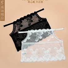 折扣多多!遮前胸后背兩用一片式抹胸防走光夏季打底神器純棉吊帶裹胸女內衣 歷史價格詳細信息