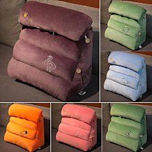 床頭靠枕 三角枕 斜坡枕 三角靠墊 護理床靠墊 老人防反流斜坡床墊 孕婦胃食道逆流枕頭【附頸枕+腿枕】 歷史價格詳細信息