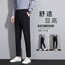 工作上班正裝西裝褲韓版潮流西裝褲高彈性寬鬆西裝褲休閒緊緻西裝褲褲子男男士西裝褲直條紋男褲秋季休閒褲男款男士褲子秋冬直筒商 歷史價格詳細信息