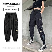 情侶款 工裝褲 降落傘褲型 寬褲 休閒長褲【TGQK259】叫阿潮 歷史價格詳細信息