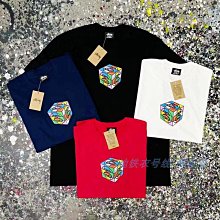 STUSSY LOGO 短袖 短TEE 前後雙面印花 純棉t恤 情侶裝 - 黑/白 歷史價格詳細信息