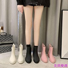 雨鞋863女士款高筒雨靴  防滑耐磨塑膠全黑色水鞋 歷史價格詳細信息