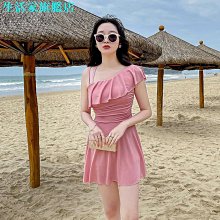 荷葉連身泳衣女夏2022新款仙女範性感顯瘦法式露背韓國ins風白色 歷史價格詳細信息