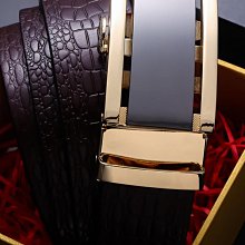 皮帶男法萊阿瑪尼2024新款奢侈品牌腰帶自動扣純牛皮內扣褲帶禮盒 歷史價格詳細信息