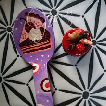 手繪磁貼小春聯 (共10款) 歷史價格詳細信息