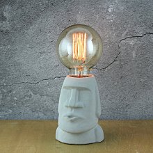 貞新二手衣 原創手做復活節島功夫摩艾灰水泥工業風擺飾民宿餐廳咖啡廳交換禮物(1564) 歷史價格詳細信息