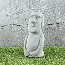 貞新二手衣 原創手做復活節島功夫摩艾灰水泥工業風擺飾民宿餐廳咖啡廳交換禮物(1564) 歷史價格詳細信息