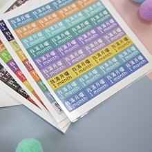 姓名貼 防水名字貼 透明姓名貼  卡通貼紙可列印名字貼水杯貼 歷史價格詳細信息