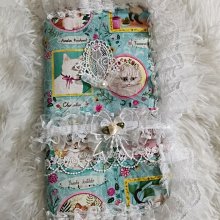 現貨 手賬書衣a6weeks書衣蕾絲書衣布藝紫色仙氣款便宜蕾絲手賬本女孩可開發票 歷史價格詳細信息