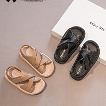 下殺-女童涼鞋2022年夏季新款中大童兒童公主涼鞋軟底防滑羅馬沙灘涼鞋 歷史價格詳細信息