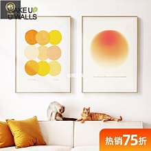 【熱賣精選】墻蛙現代簡約臥室床頭裝飾畫客廳沙發太陽花掛畫向日葵實木主臥 歷史價格詳細信息