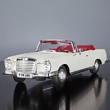 汽車模型 1:18奔馳 280SE原廠授權合金汽車模型收藏送禮男孩玩具 歷史價格詳細信息