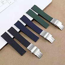 手錶帶 潛水員錶運動錶純手工真皮錶帶20mm小牛皮錶帶咖啡色粗曠風格定 歷史價格詳細信息