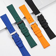 手錶帶 適用勞力士手錶帶真皮迪通拿綠黑水鬼游艇男女士彎頭弧形錶帶20mm 歷史價格詳細信息