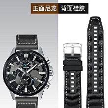 手錶帶 適配CASIO卡西歐EDIFICE系列手錶帶EF-550D樹脂橡硅膠男錶帶22mm 歷史價格詳細信息