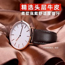 代用錶帶 真皮錶帶 適配西鐵城AU1083 NH8350 AU1080男女18/20MM手錶配件 歷史價格詳細信息