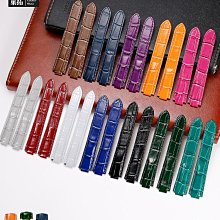 代用錶帶 適配卡地亞藍氣球系列手錶帶真皮荔枝紋皮帶cartier配件男女錶鏈 歷史價格詳細信息