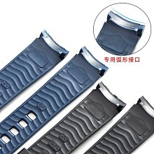 代用錶帶 歐米咪茄蝶飛海馬超霸手錶皮帶錶扣折疊雙按蝴蝶扣14 16 18 20mm 歷史價格詳細信息