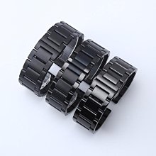 代用錶帶 錶帶鋼帶實心不銹鋼機械錶適配男士天梭精工西鐵城天王折疊扣錶鏈 歷史價格詳細信息