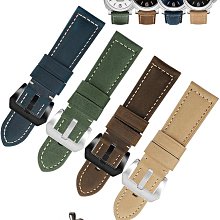 手錶帶 真皮手錶帶適配漢米爾頓海軍野戰Hamilton卡其航空飛行員雙孔錶帶 歷史價格詳細信息