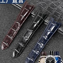 代用錶帶 侗晞頭層小牛皮手錶帶適配飛亞達星際系列DGA35001太空艙概念凸口 歷史價格詳細信息