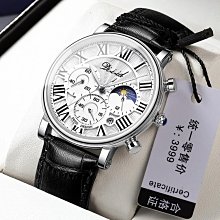 男士手錶 正品OCHSTIN爆款復古真皮全自動機械手錶批發潮流休閑商務腕錶男 歷史價格詳細信息