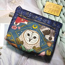 FEN手工小鋪-F系列-動物系列-韓國棉布森林深灰狐狸款布書套-媽媽手冊套-布書衣可適用A5大小書籍-25K筆記本-現貨款 歷史價格詳細信息