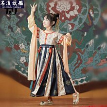 唐制漢服女童改良馬面裙中國風唐裝古風 女孩套裝兒童古著夏季短版 歷史價格詳細信息